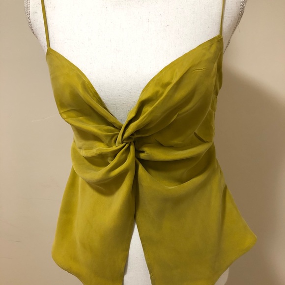 Capulet Tops - NWOT Capulet Thank Top cami Size XS Crop Yellow